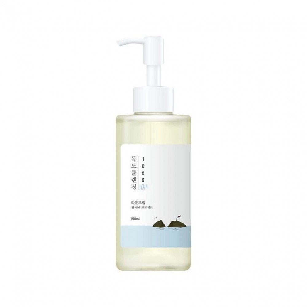 ROUND LAB 1025 Dokdo Cleansing Oil Гідрофільна очищуюча олія, 200 мл. купить в интернетмагазине